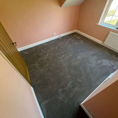 New bedroom carpet fitted in Birmingham
