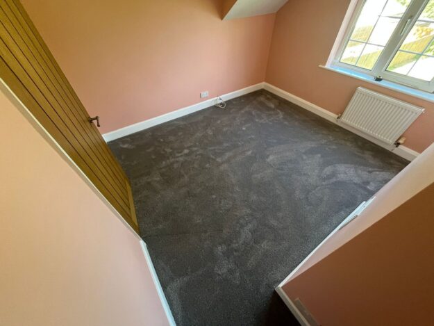 New bedroom carpet fitted in Birmingham