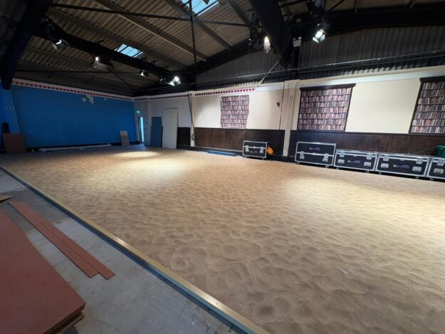 Beauflor Moonlight flooring in Sand Beige with a beach-inspired sand effect