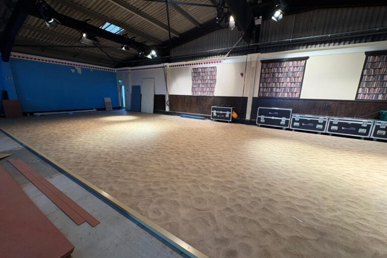 Beauflor Moonlight flooring in Sand Beige with a beach-inspired sand effect