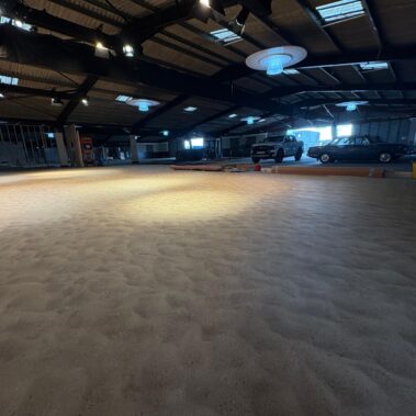 Beauflor Moonlight flooring in Sand Beige with a beach-inspired sand effect